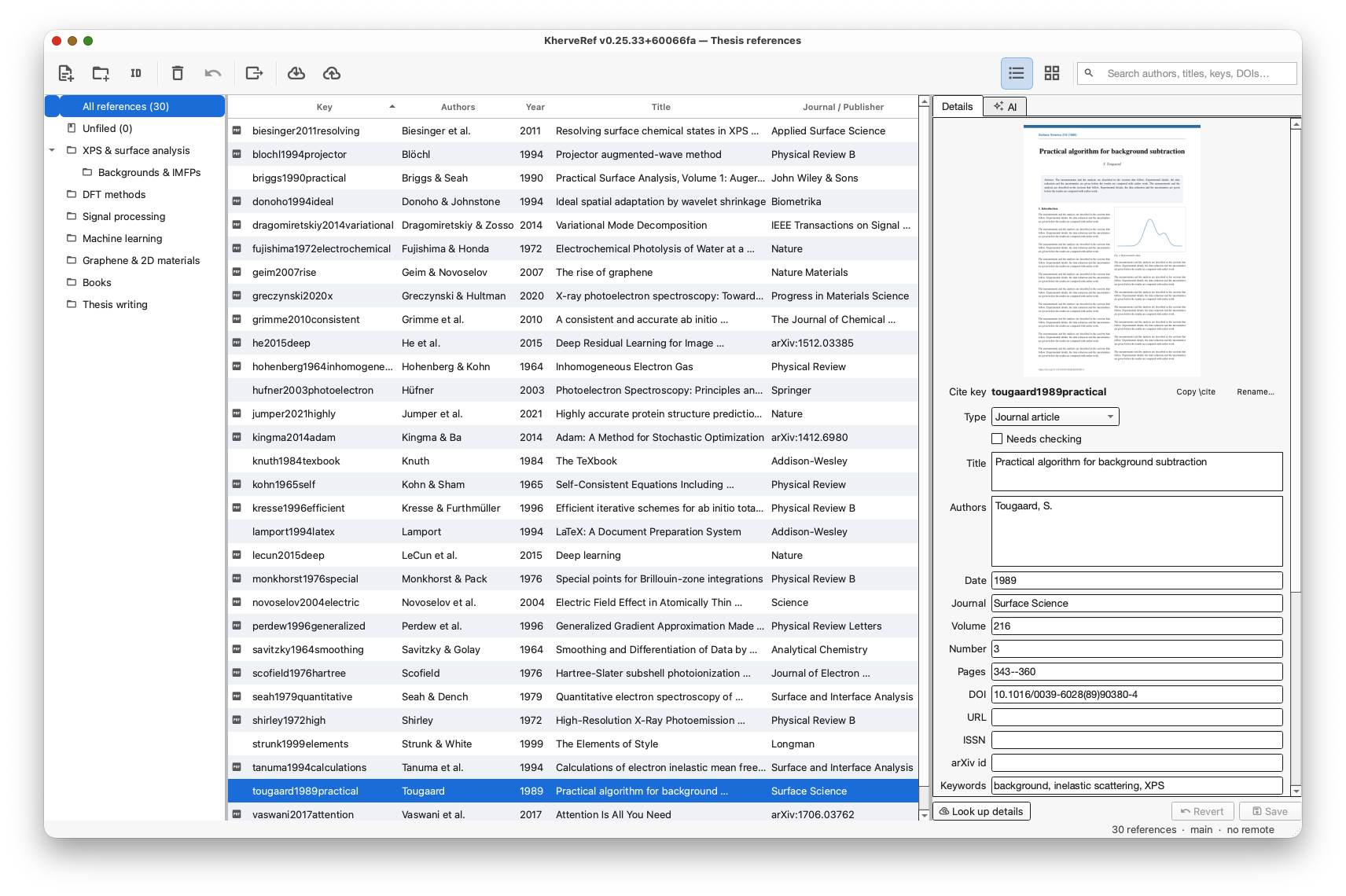 KherveRef screenshot